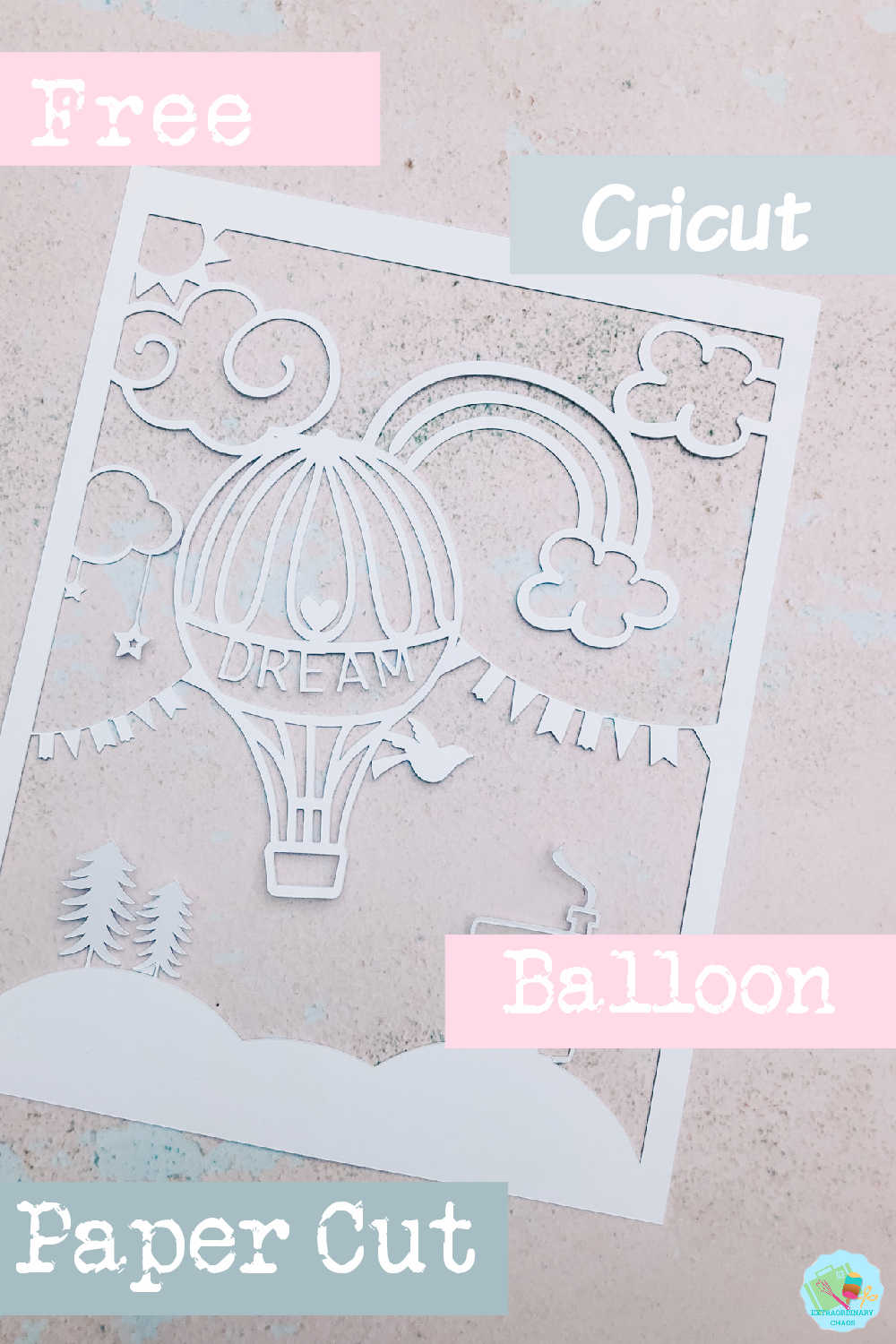 Free Balloon SVG Free file to create personalised artwork for babies rooms