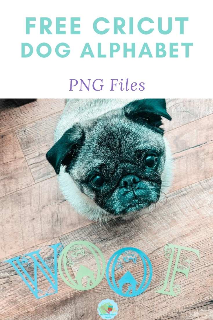 Free Cricut Dog Alphabet PNG Files For Crafting