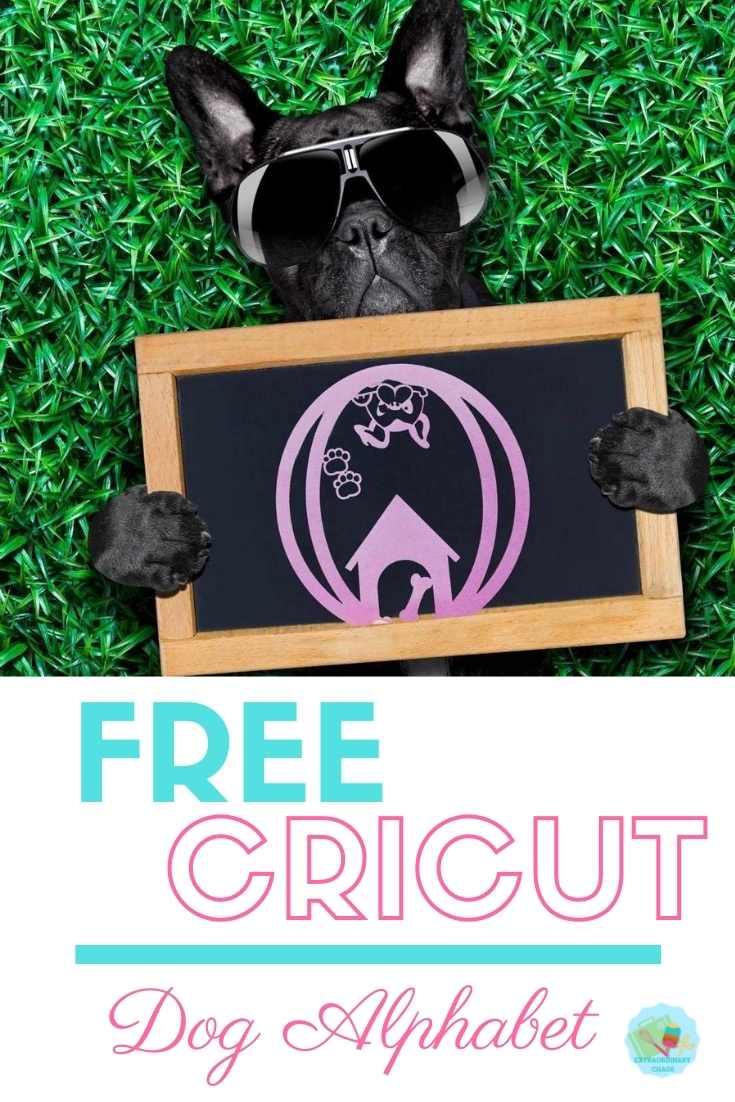 Free Downloadable Cricut Dog Alphabet