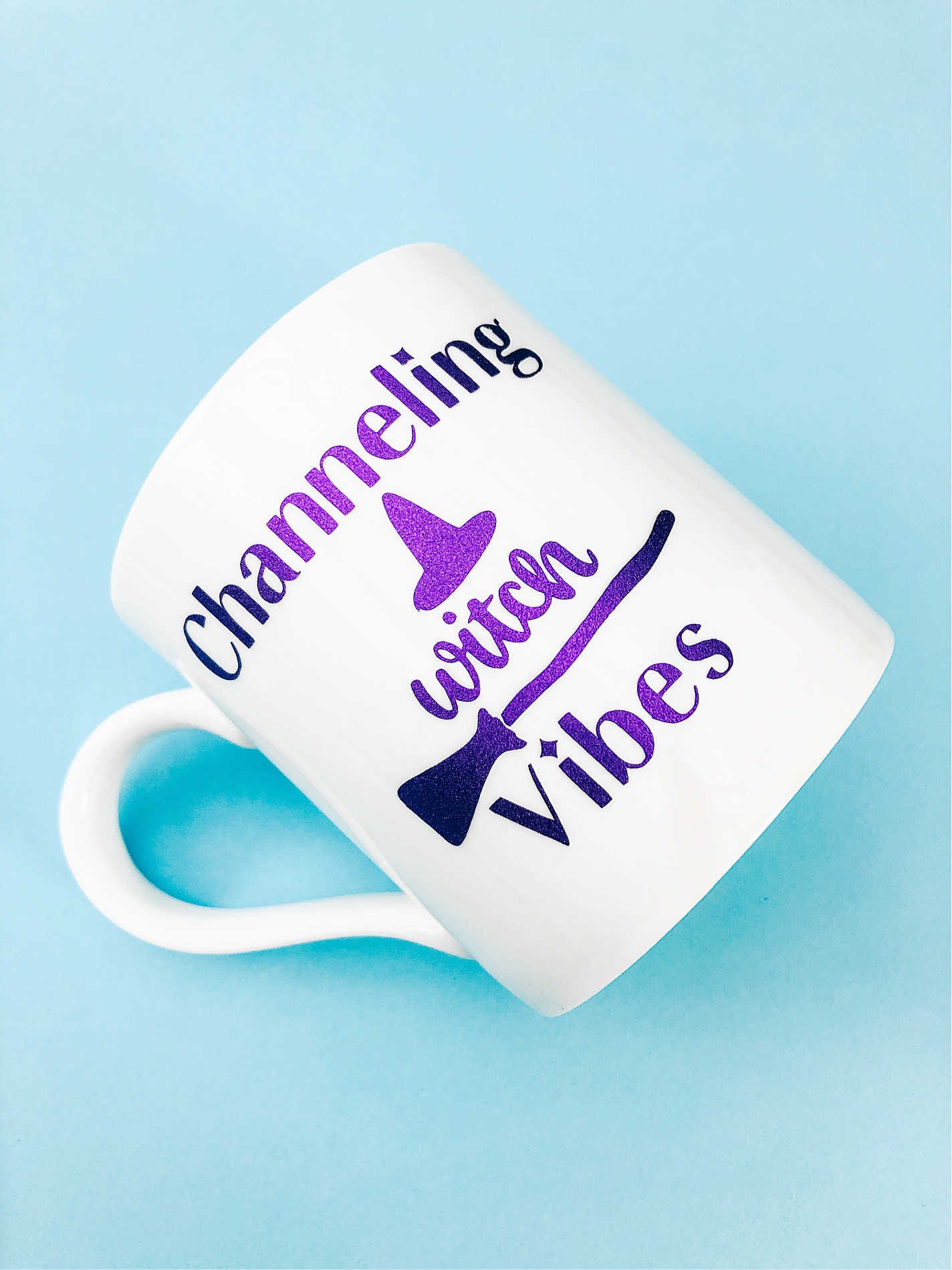 Free Halloween PNG files for creating a witch mug