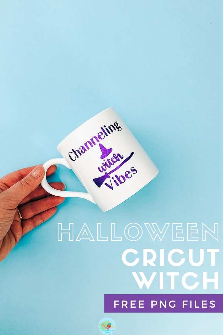 Halloween Cricut Witch Cup Free PNG Files for multiple projects