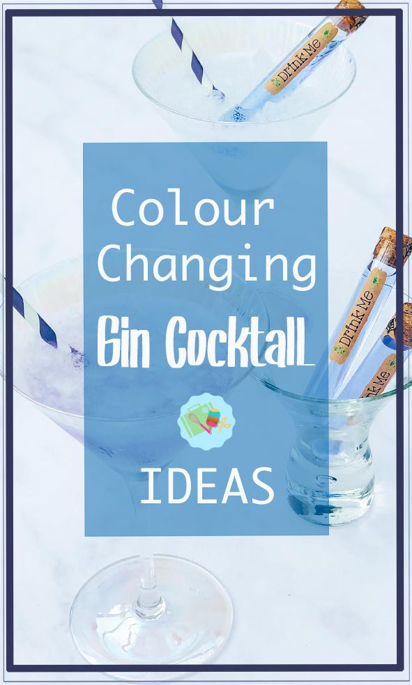 Colour changing gin cocktail ideas
