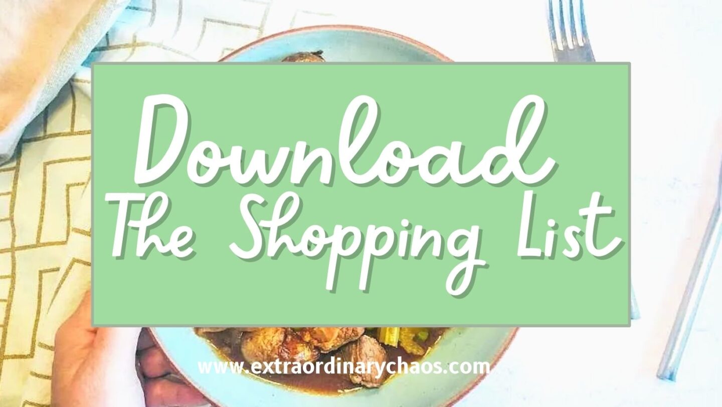 Download the shopping list
