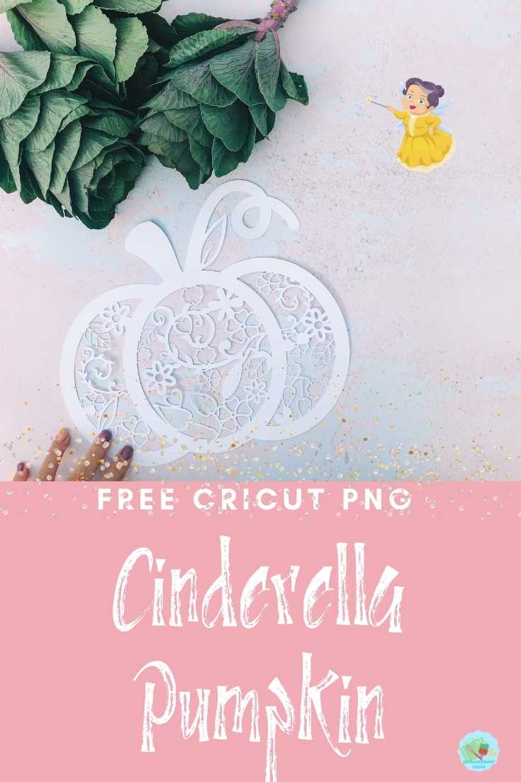Free Cinderella Pumpkin PNG Template For Cricut Crafts-Floral Pumpkin SVG Free Cut File
