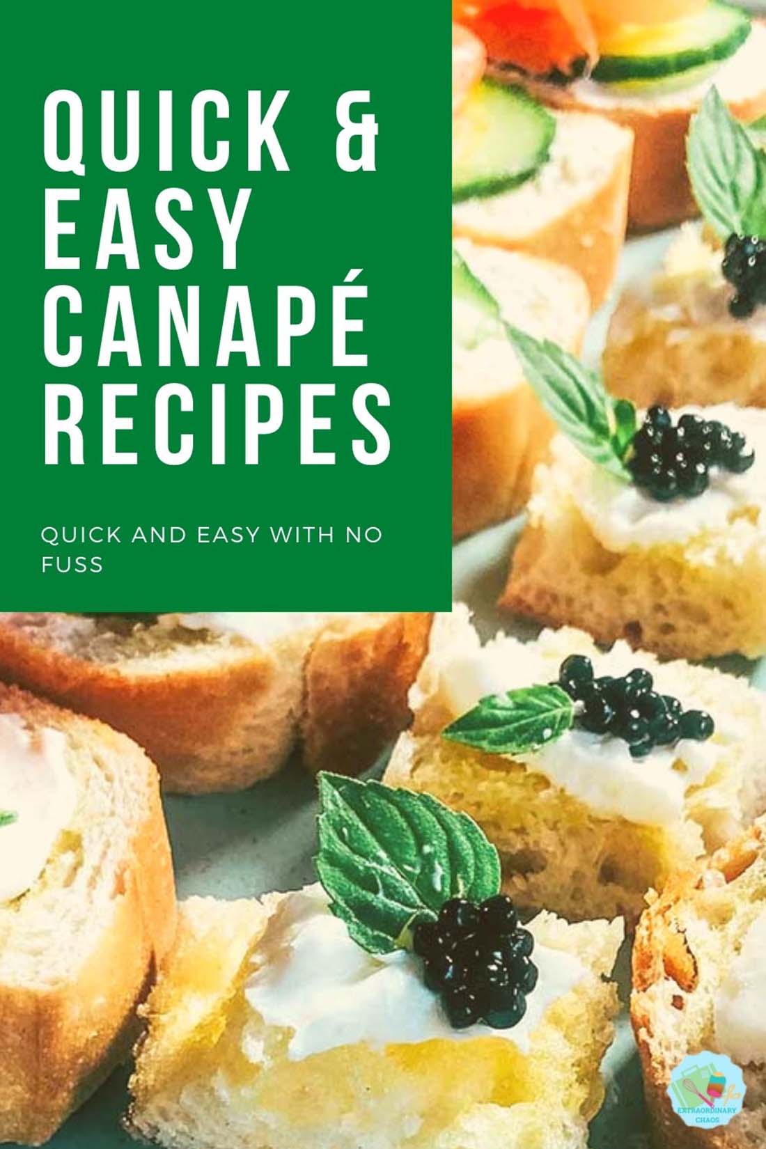 Easy Canapé Recipes For Christmas Day