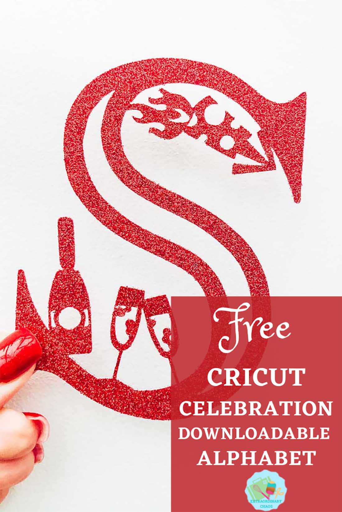 Free Cricut Celebration Alphabet