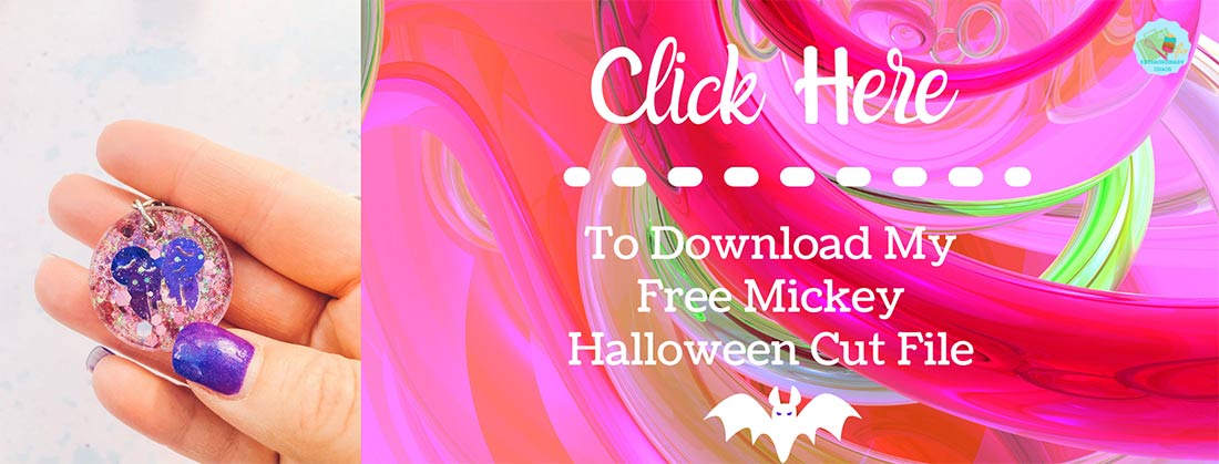 Get my free Mickey Halloween Cut File