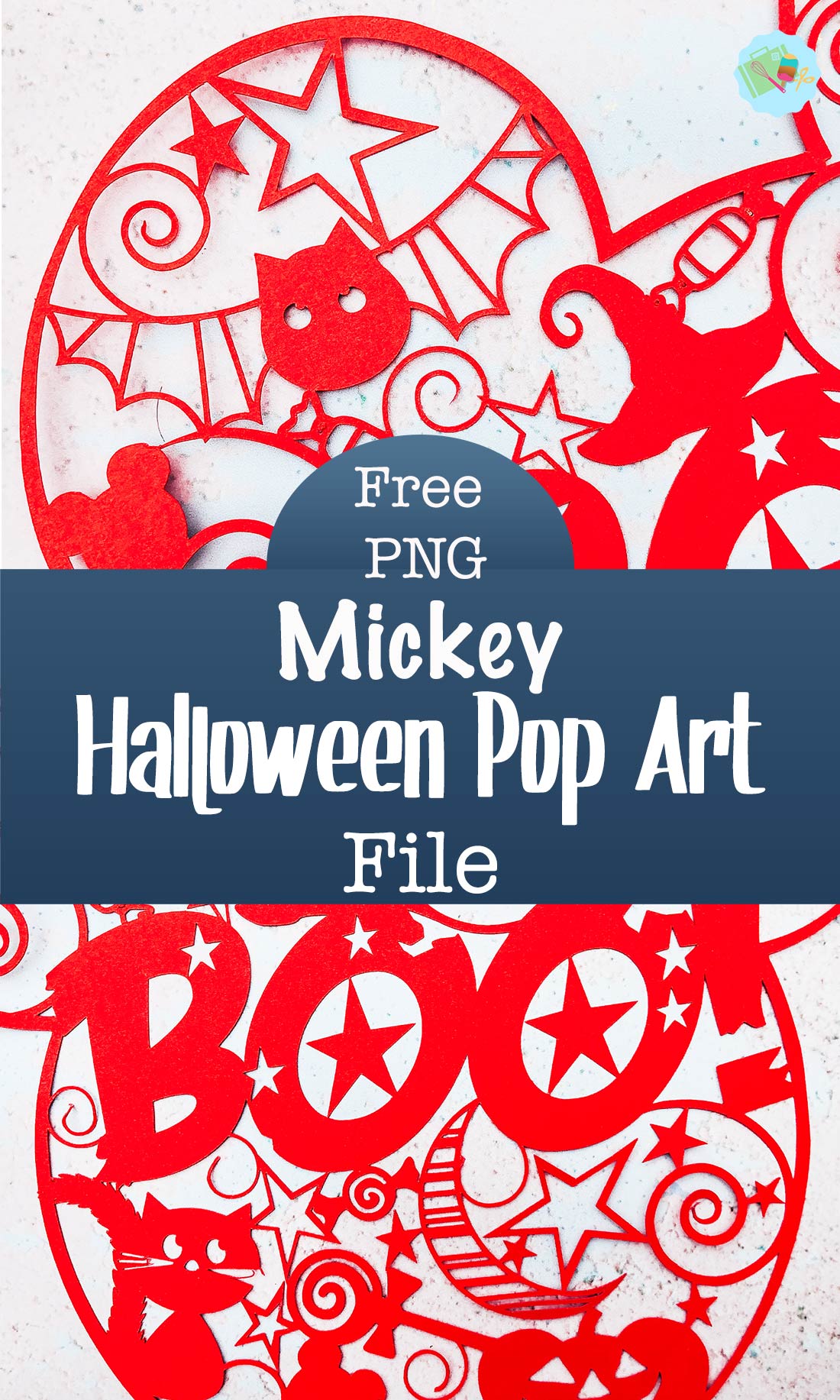 Mickey Mouse Halloween Pop Art File For Paper Or Vinyl