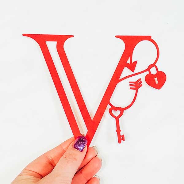 Free downloadable valentines alphabet