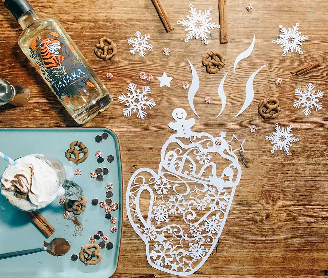 How to make a boozy gingerbread latte