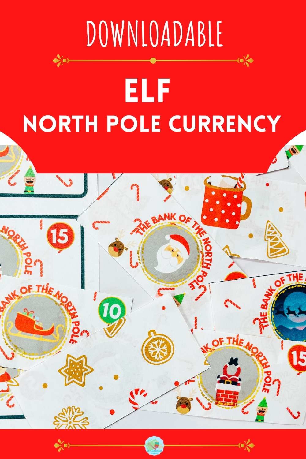 Free Christmas North Pole Elf Currency For Elf On The Shelf Idea