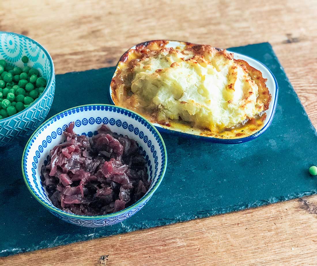 How to make Minted Lamb shepherds pie