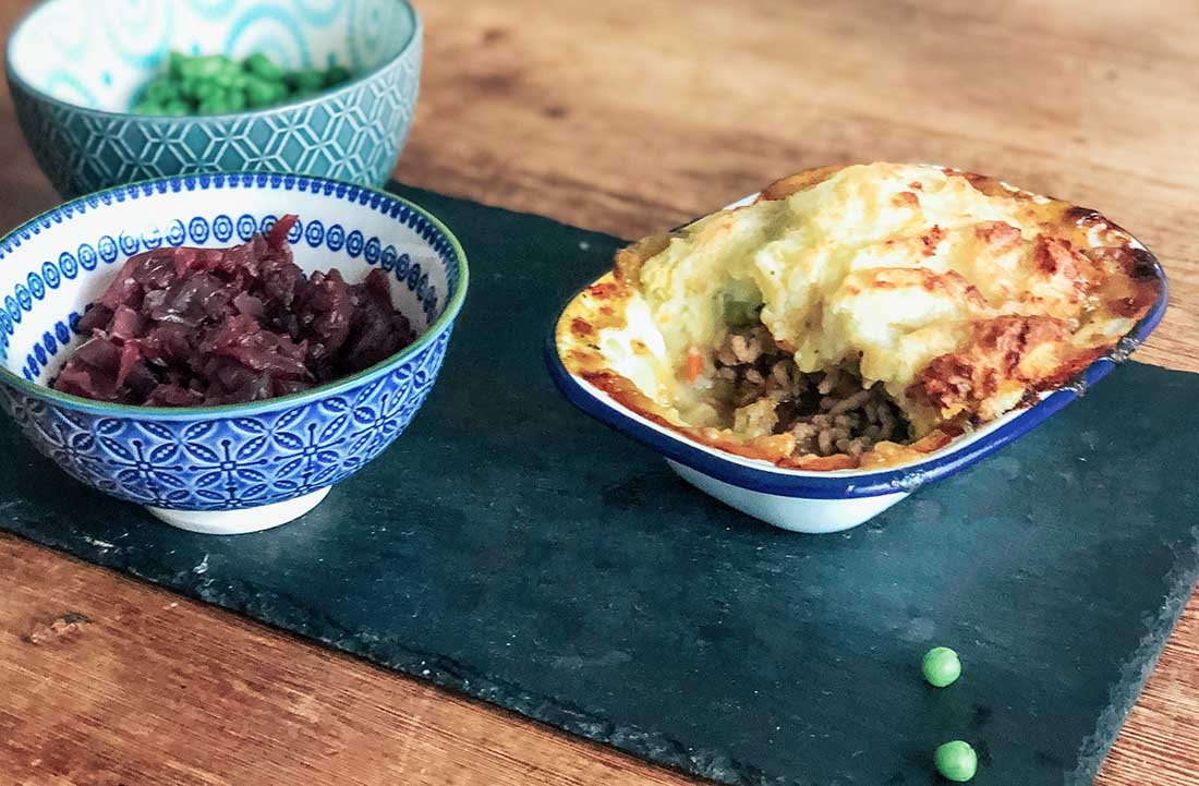 How to make and easy minted lamb shepherds pie