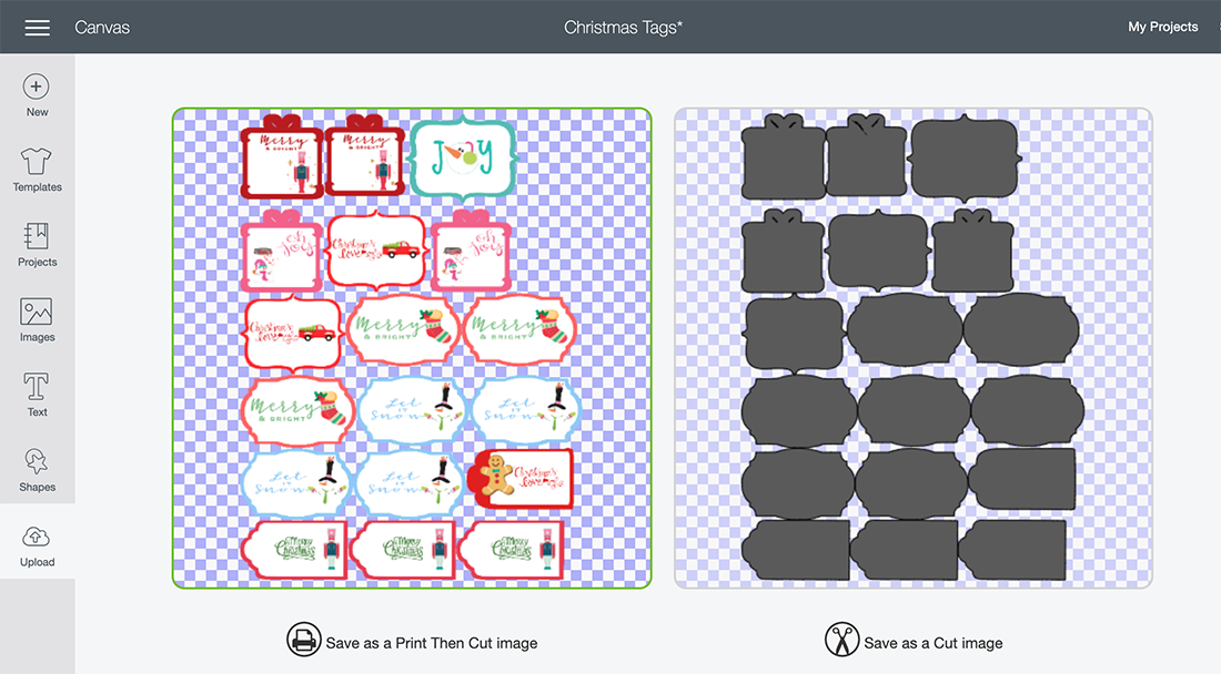 How to upload printable stickers to Cricut Design space