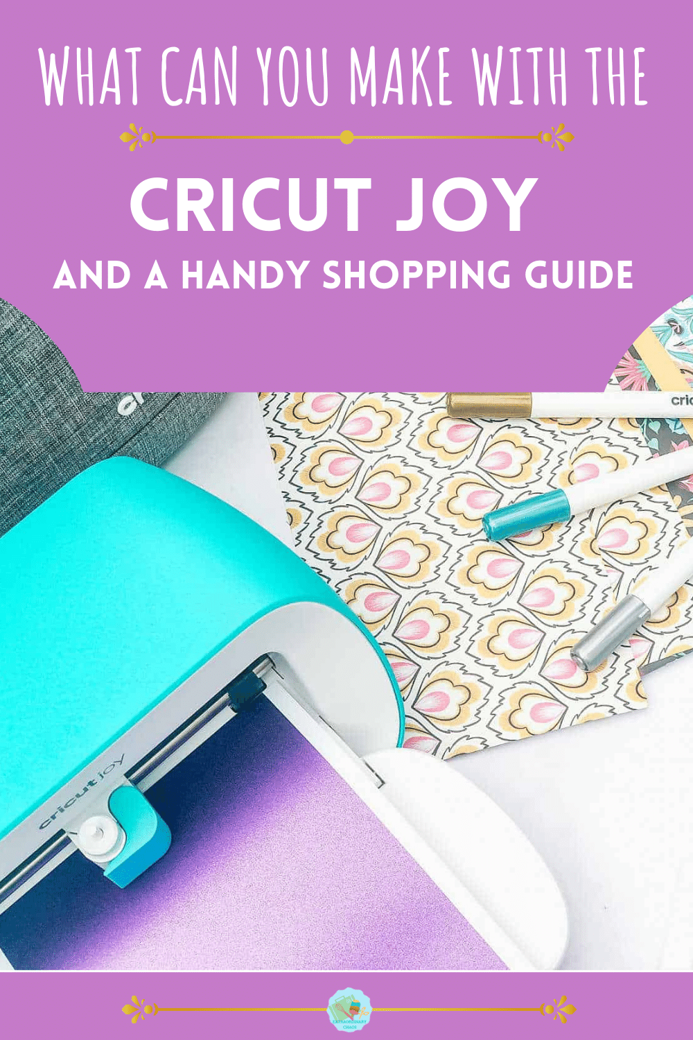 What can you make with the Cricut Joy and a Handy shopping guide