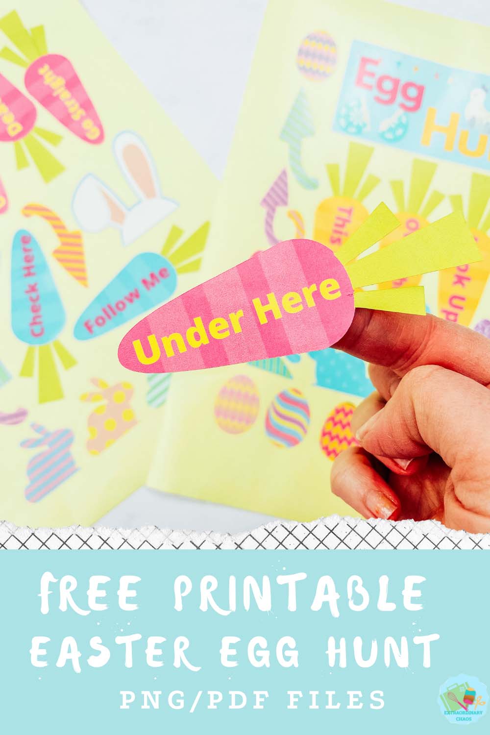Free downloadable Cricut Free Print&Cut Easter egg hunt