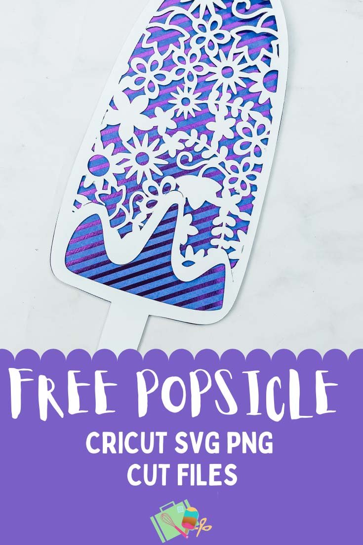 Free popsicle Cut File SVG PNG For Cricut Crafting and Scrapbooking