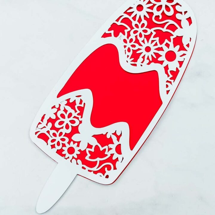 Free summer lolly cut file for crafting and card making