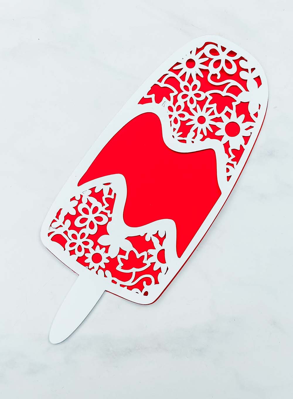 Free summer lolly cut file for crafting and card making