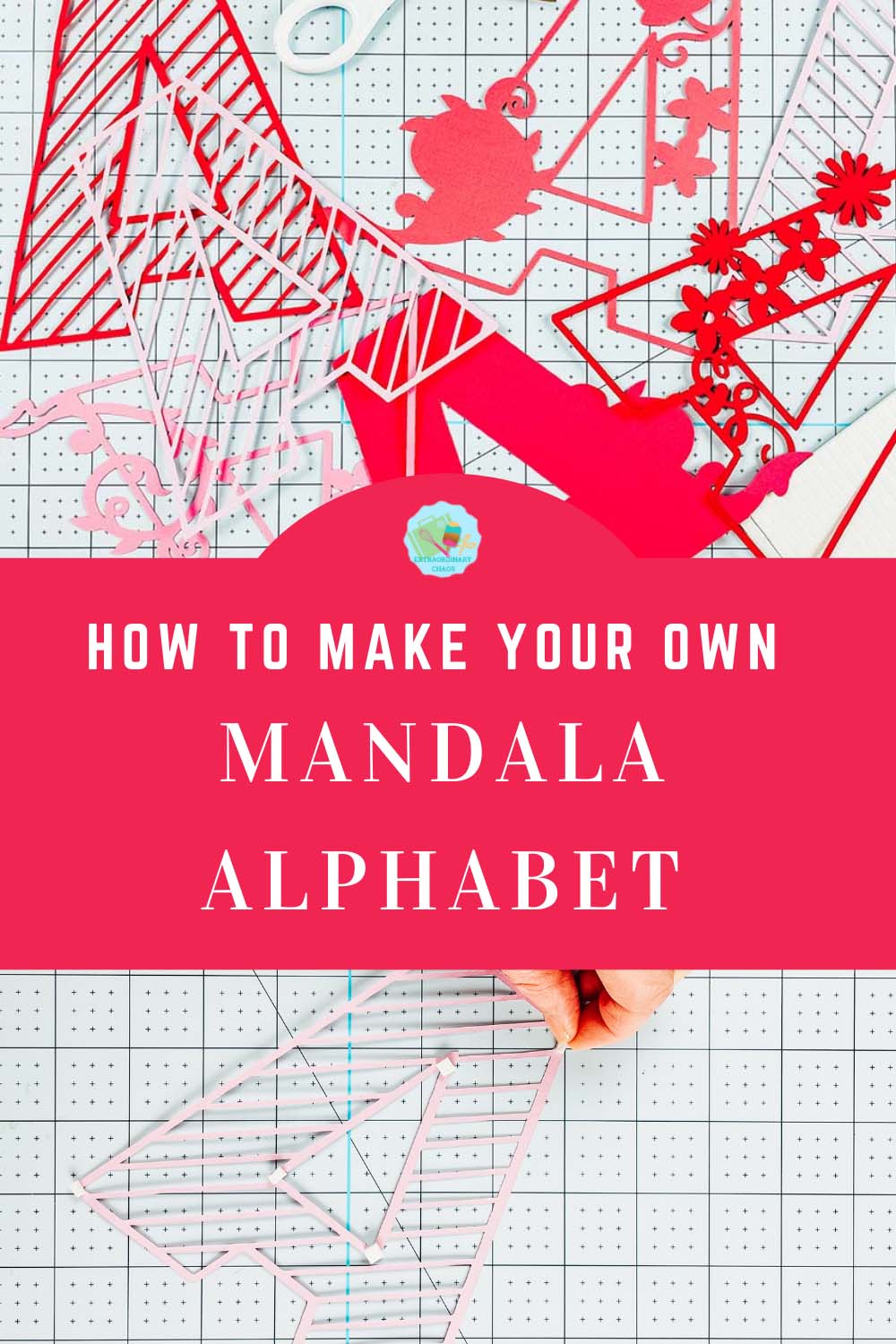 How to design and make a mandala alphabet-2