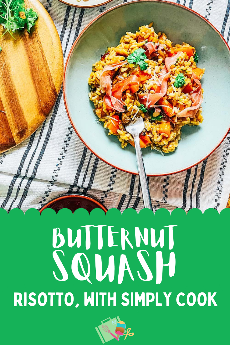 Simply Cook Review, Butternut Squash Risotto