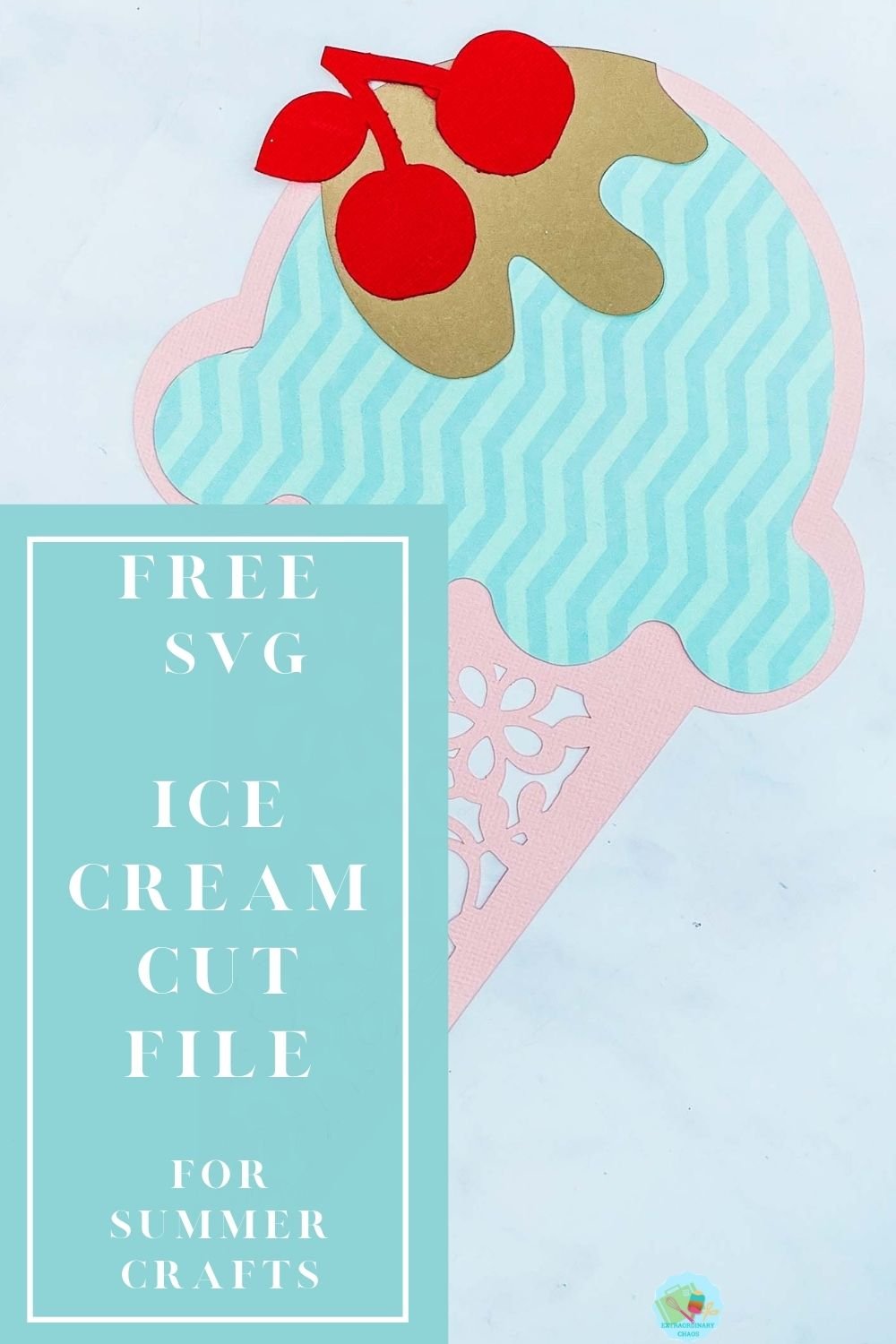 Free SVG ICE CREAM CONE cut file-3