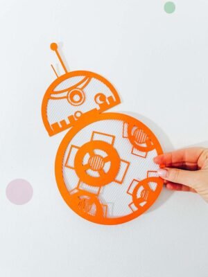 Free BB-8 Star Wars SVG For Crafting And Card Making