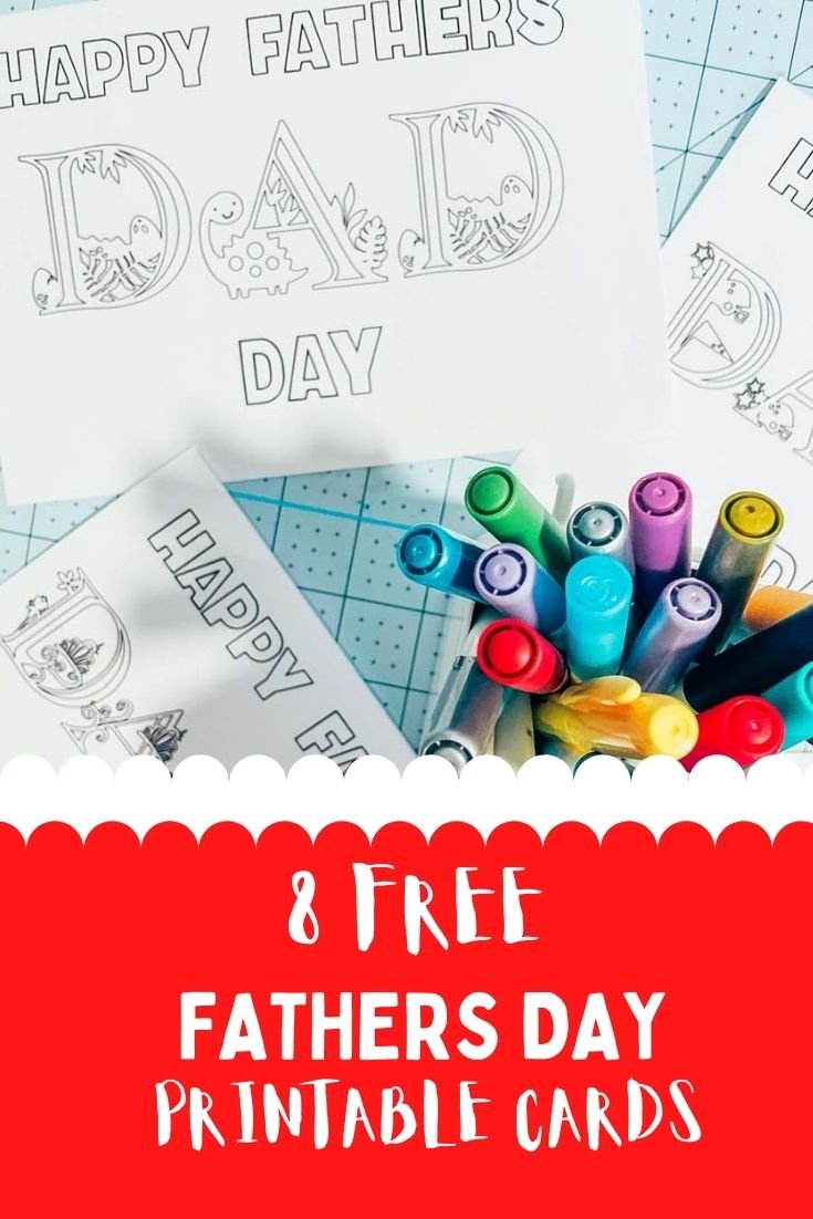 8 Free Fathers Day Card Printables-2
