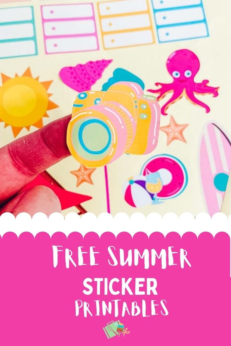 Free Summer Sticker Printables-2