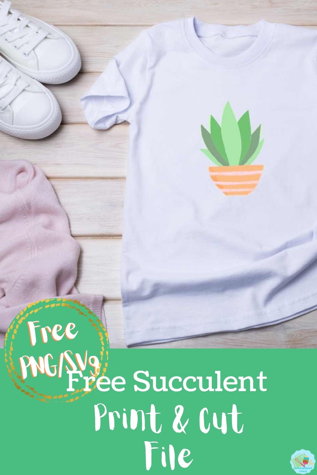 Free Aloe Vera Cut File for Cricut And Silhouette and Sublimation