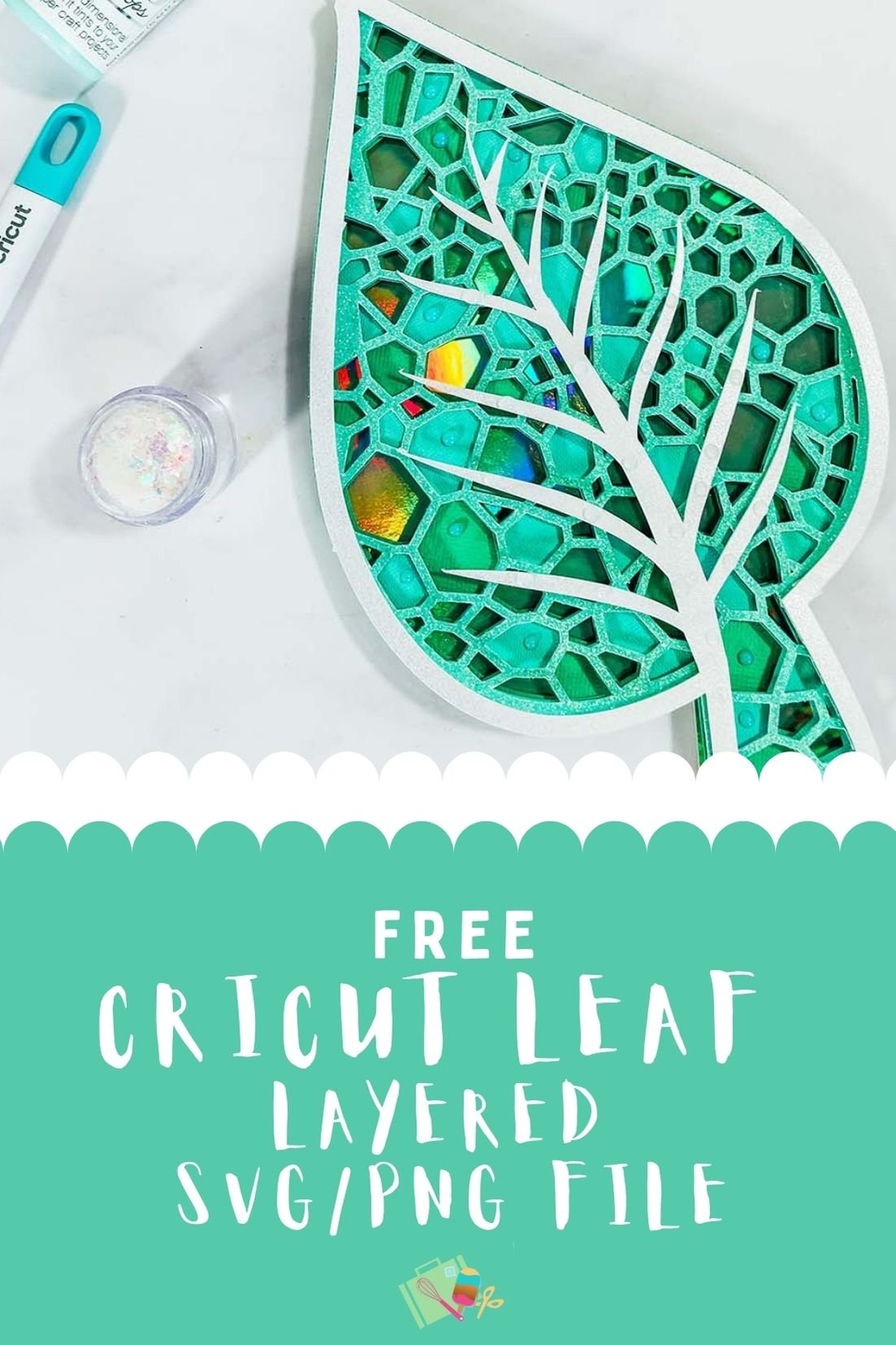 Free cricut leaf layered SVG File-2