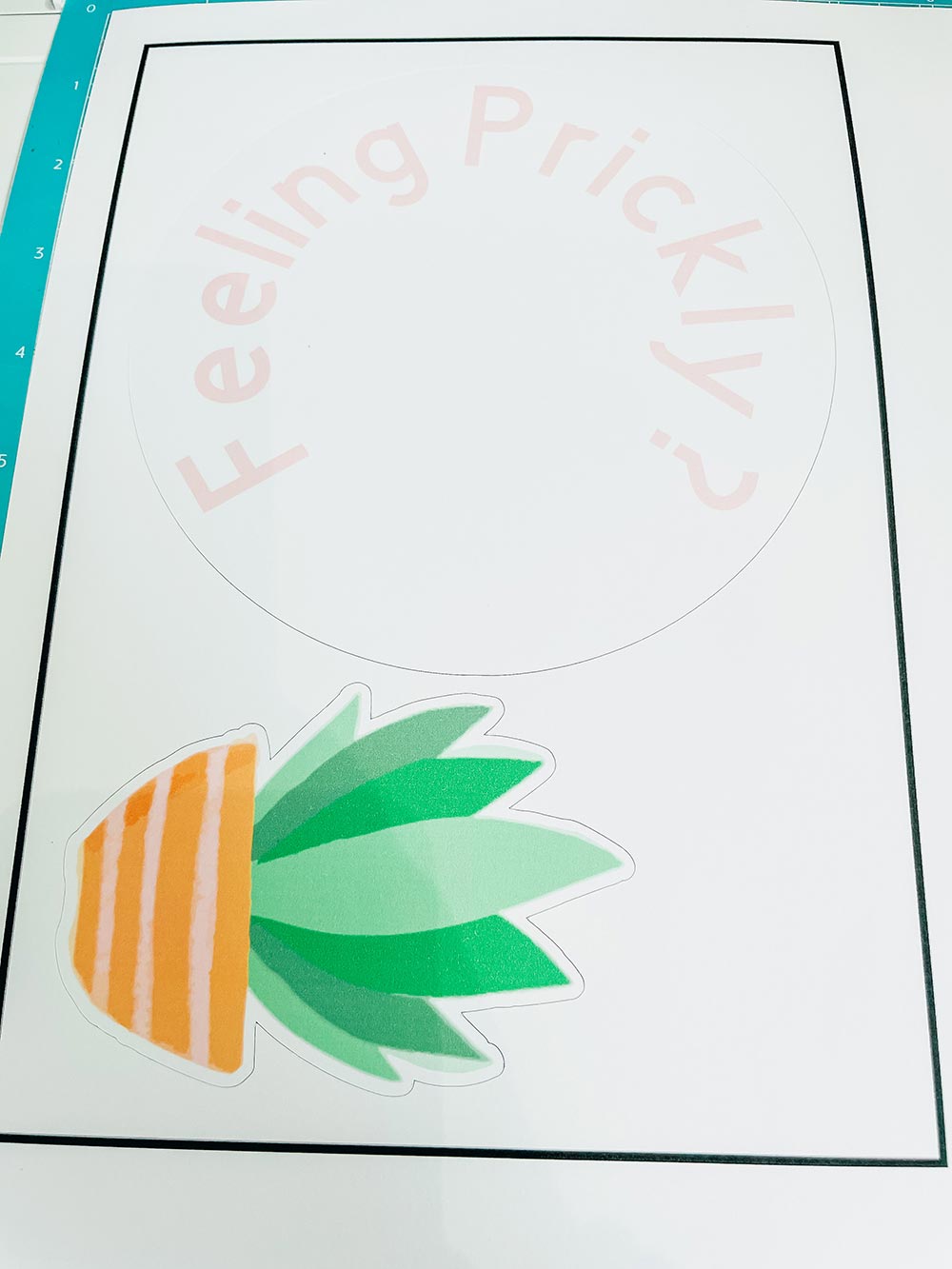 Print and cut tips for Cricut