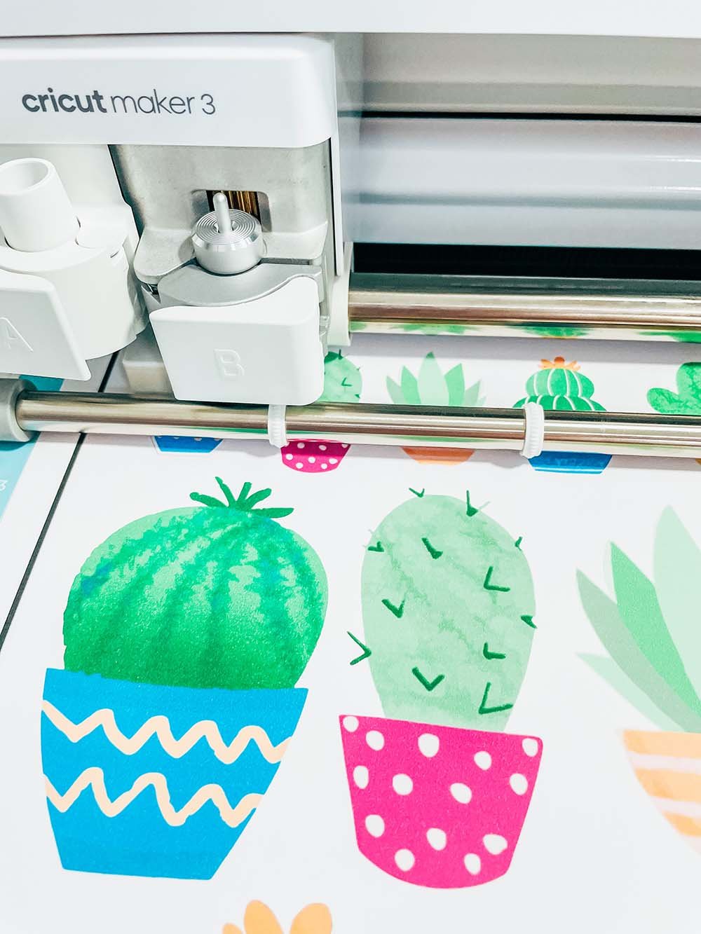 print and cut projects on Cricut 3