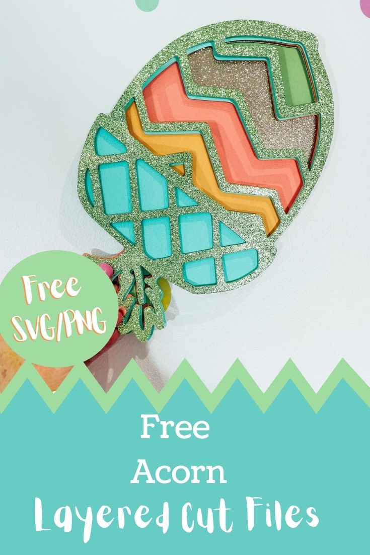 Free Acorn Layered Files for crafting 