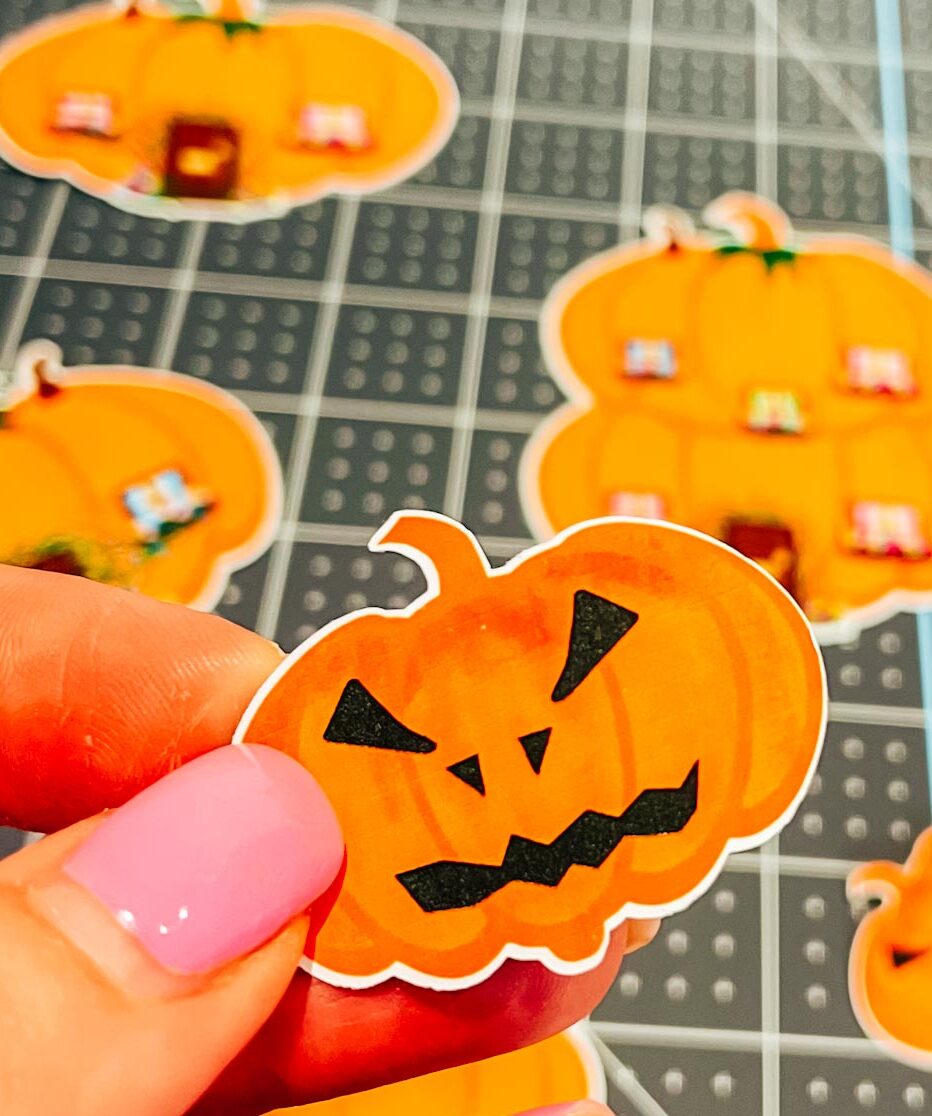 Free Angry Halloween Printable Pumpkin Village
