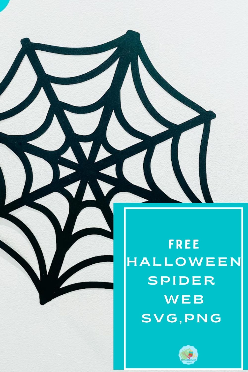 Free Halloween Spider Web SVG-2