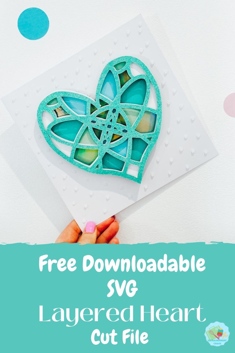 Free Layered Heart SVG, PNG file-5