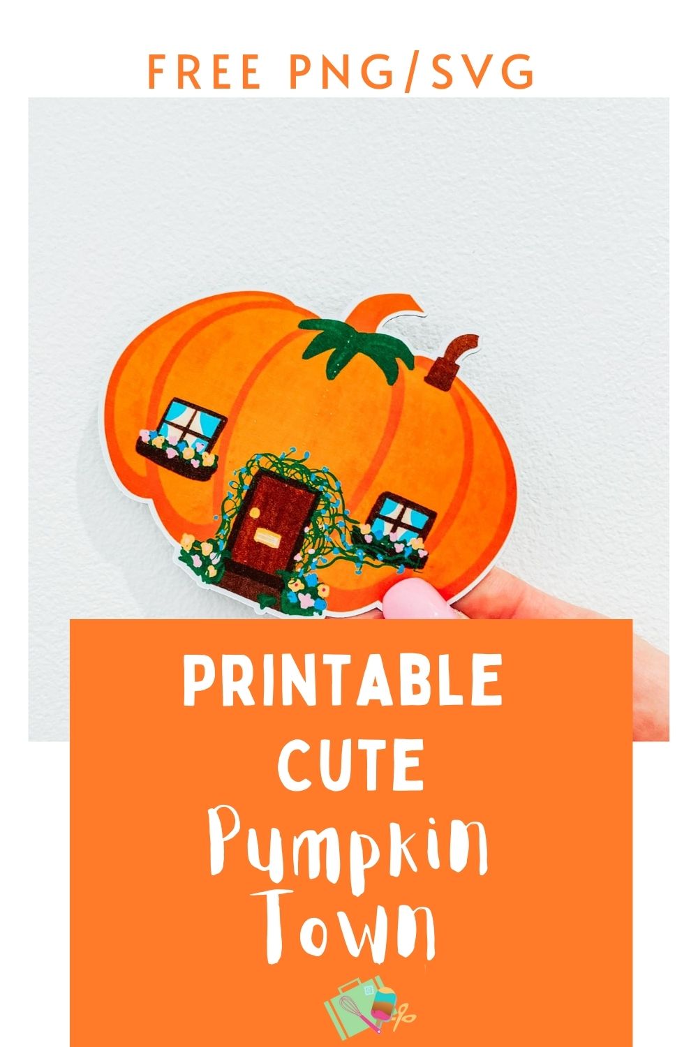 Free Printable Cut Pumpkins for Halloween Favours-2