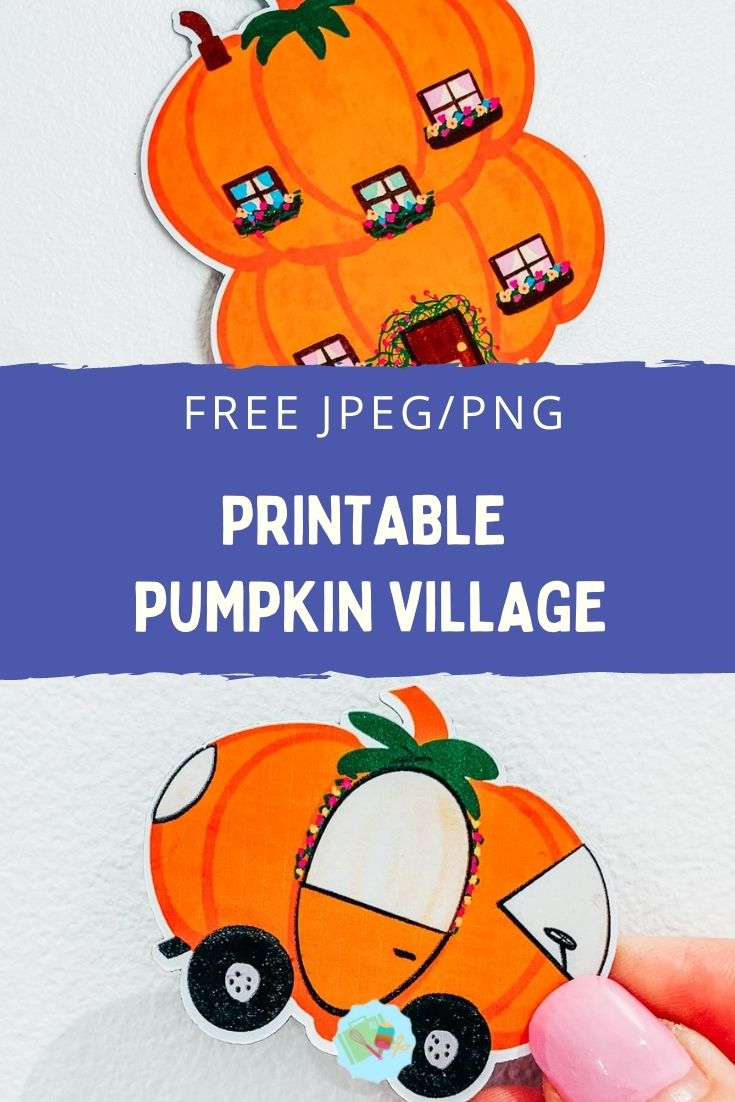 Free Printable Cut Pumpkins for Halloween Favours-3