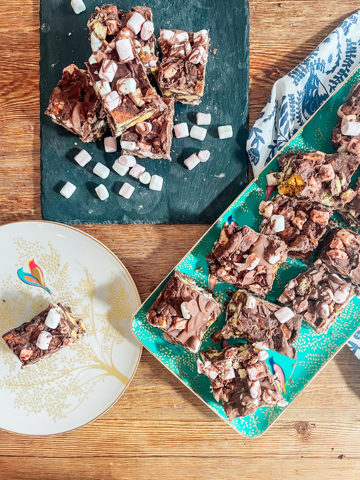 How to make Crunchie Rocky Road