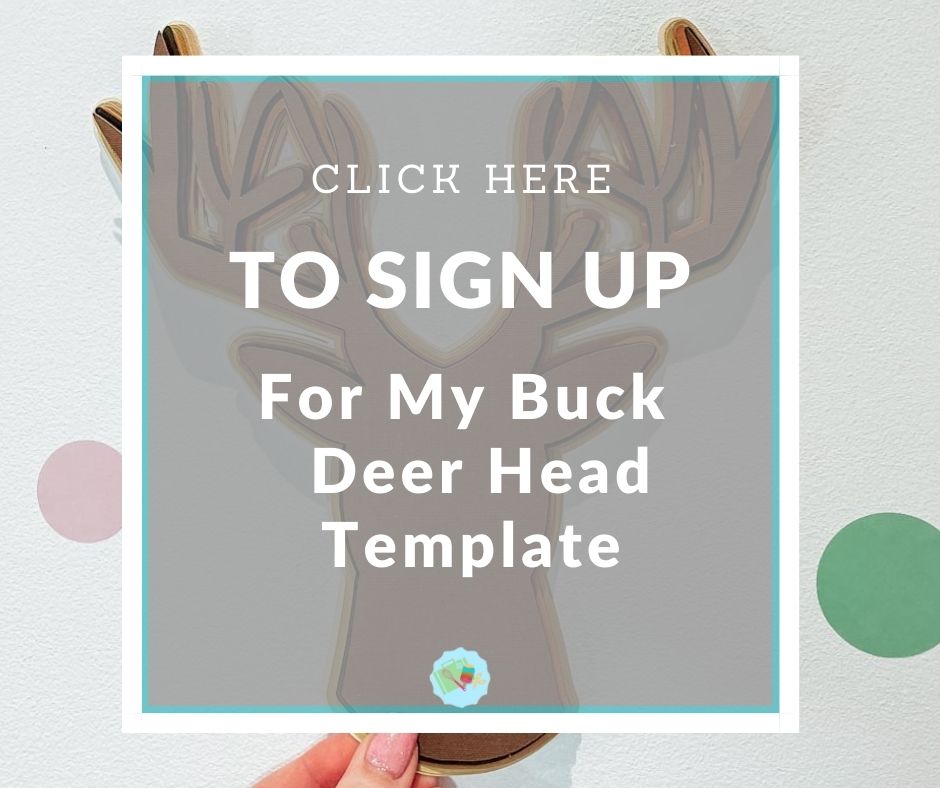 Free Buck Deer Template