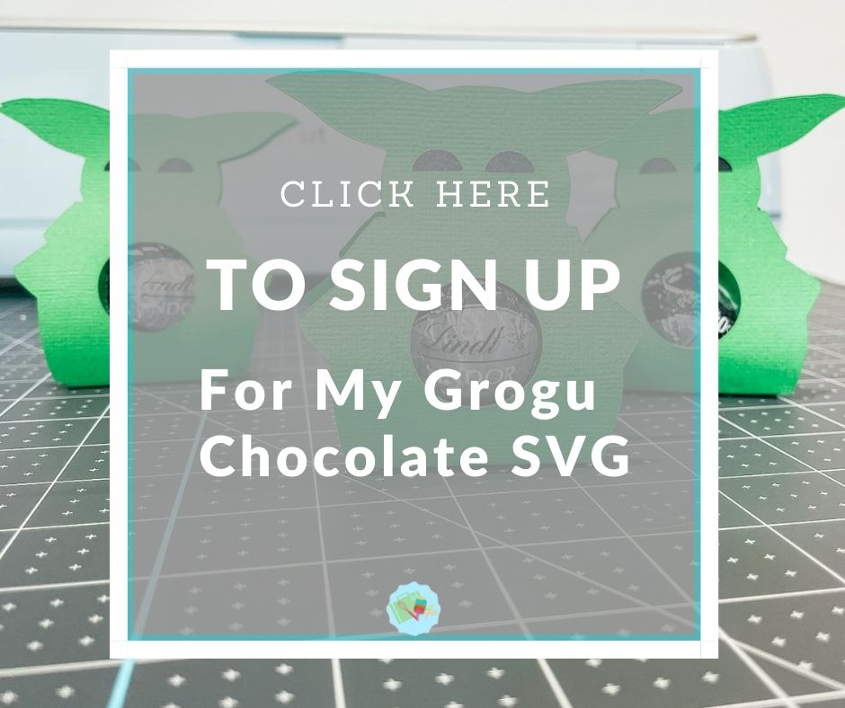 Free Grogu Chocolate SVG
