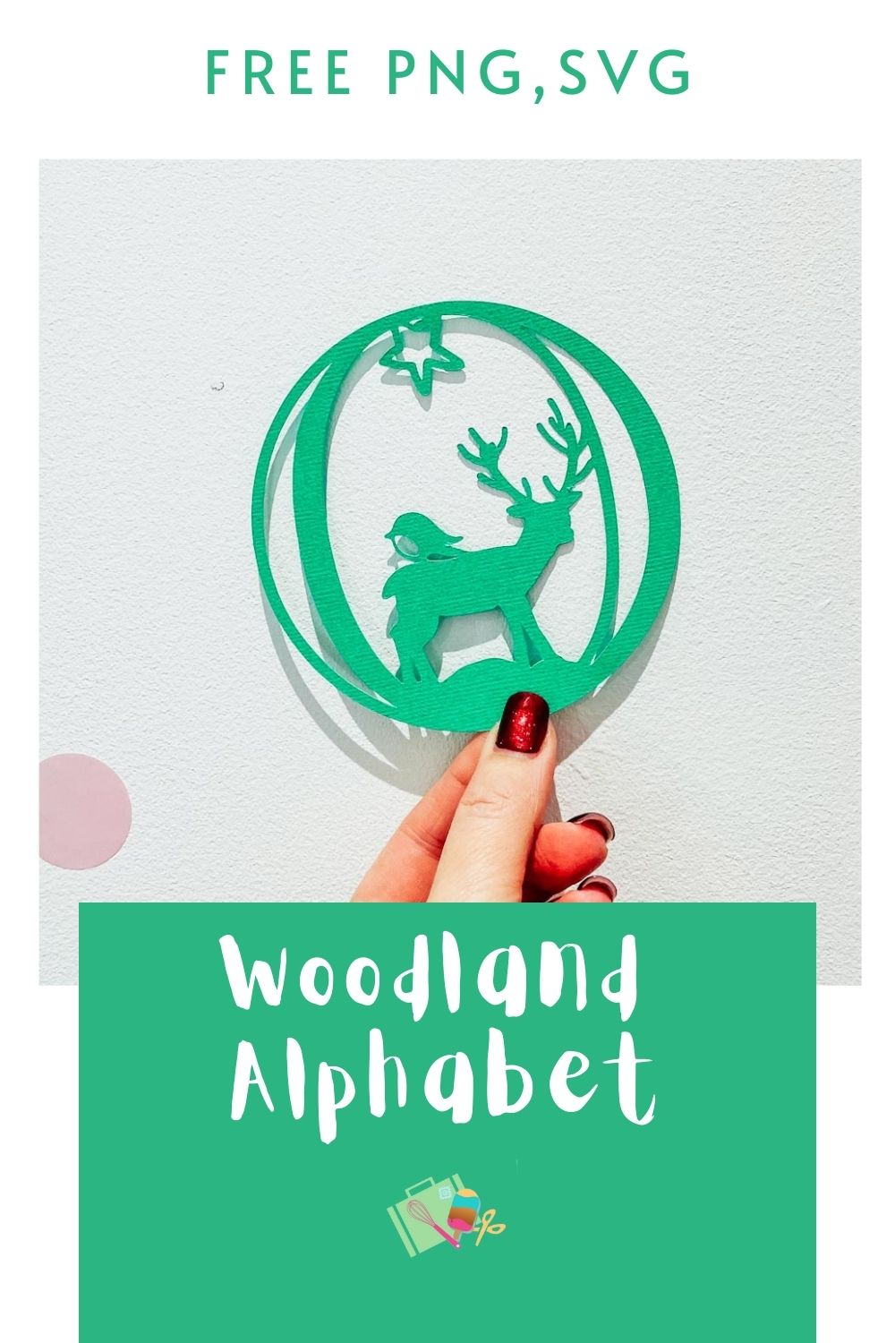 Free Woodland Alphabet PNG SVG