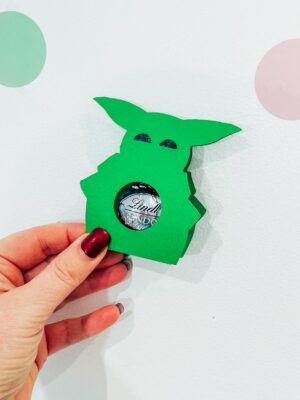 Free Grogu, Baby Yoda SVG Candy Holder For Cricut