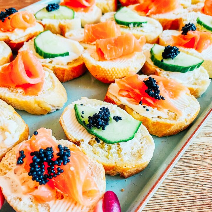 Easy canapes for parties
