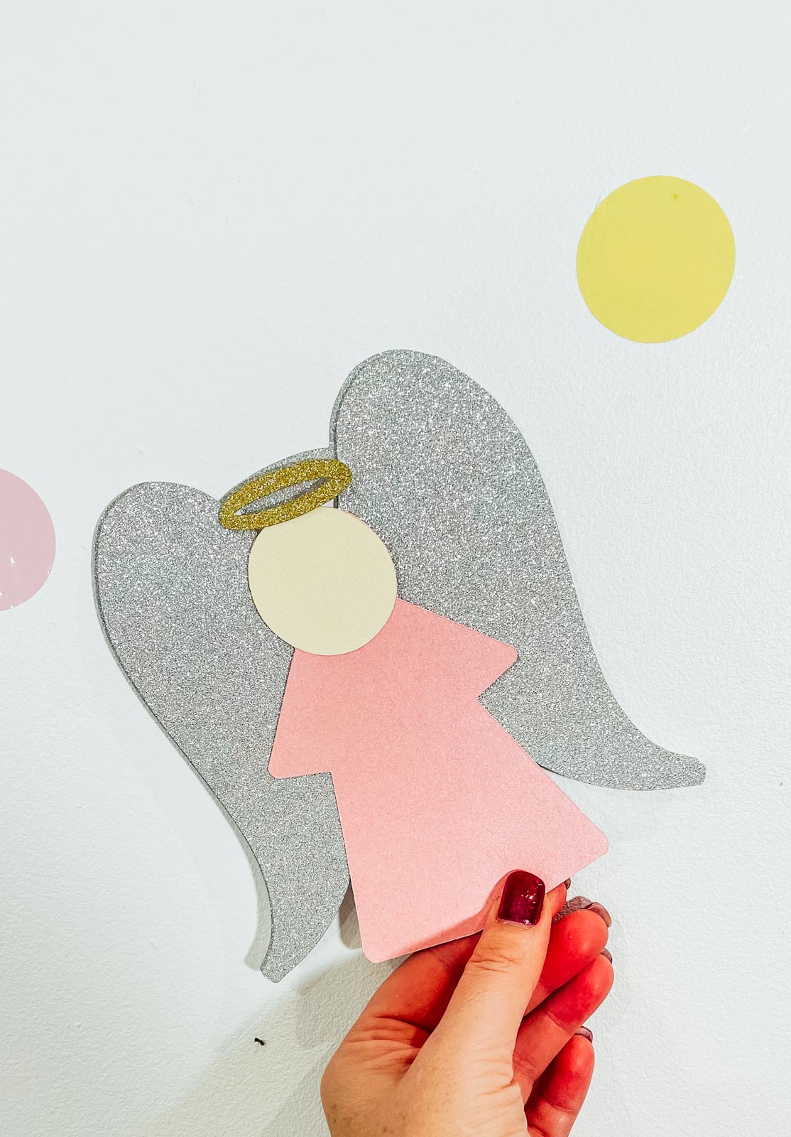 Free Layered Angel SVG For Christmas Crafting with Cricut