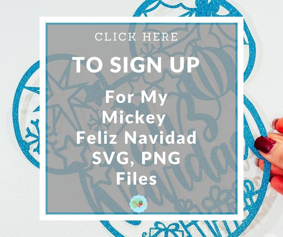 Free Mickey Feliz Navidad SVG Files