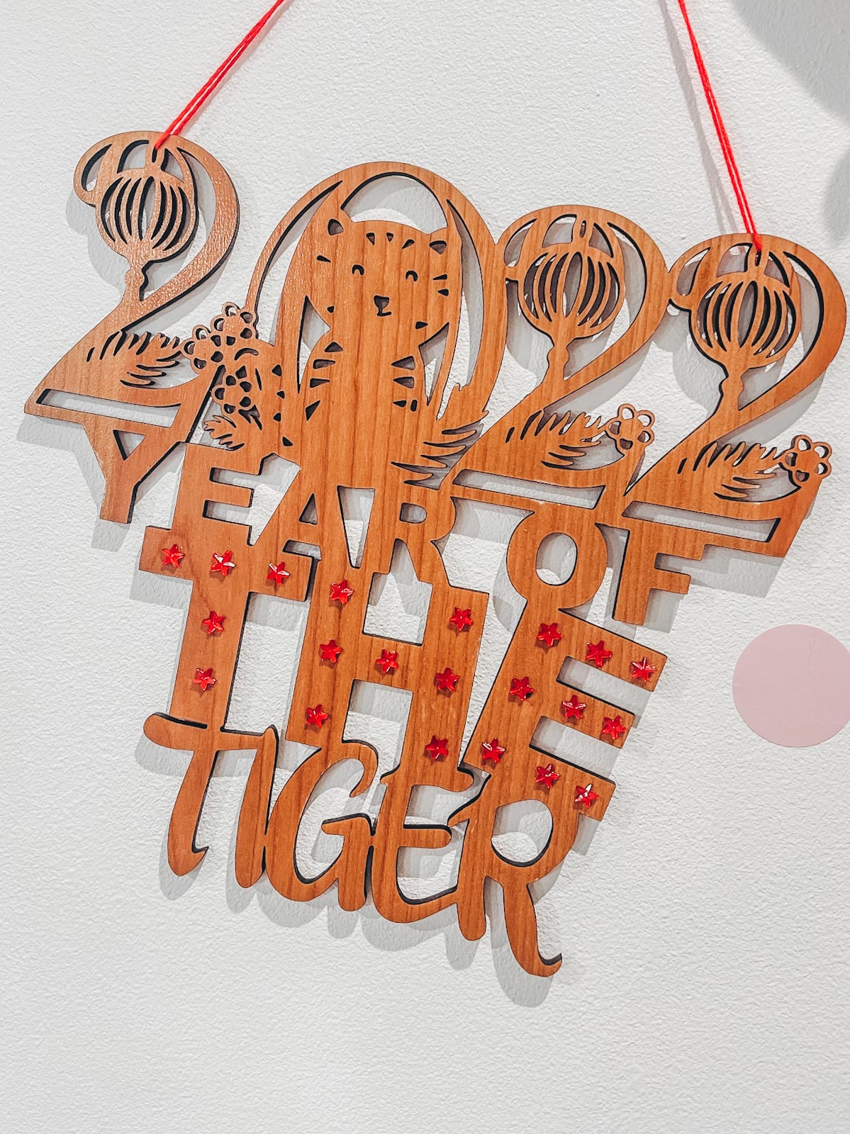 Year of the Tiger Chinese New Year 2022 Alphabet For Cricut And Glowforge