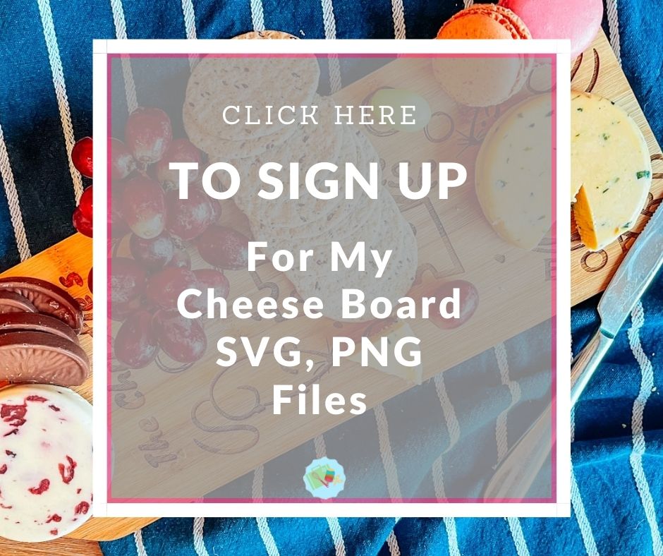 Free Cheese Board SVG Files For Cricut and Glowforge