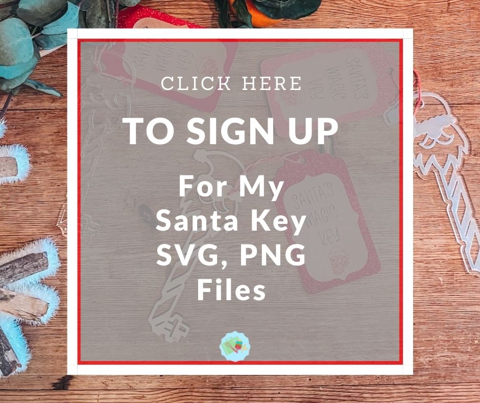 Free Santa Key SVG Files For Cricut and Glowforge